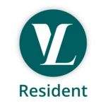 valet living resident android application logo